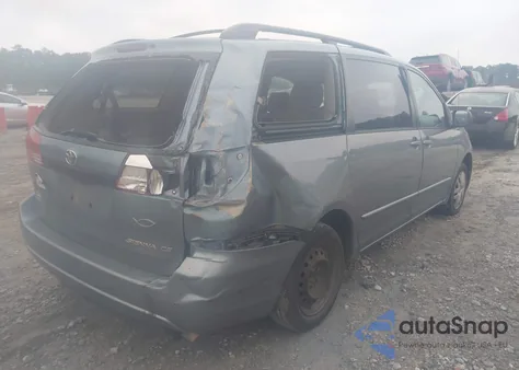 2005 Toyota Sienna Ce z USA, uszkodzony, nr VIN 5TDZA23C55S372072